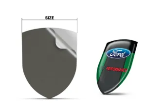 Ford Adesivo Parabrezza Moderno Max Durevole Pro Chic